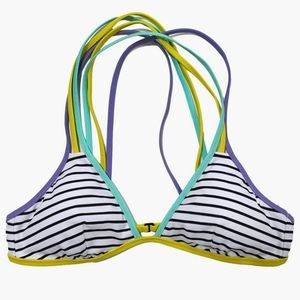 Victoria's Secret Strappy Cross Back Bikini Top Sm